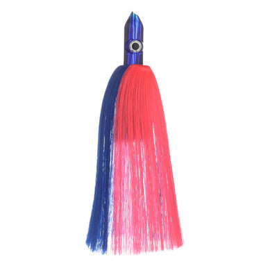 Dredge Lure Head Blue Head, Blue & Pink - Condition:New / Dredge Fishing / Fish Razor. Blue Head with Blue and Pink Skirt.