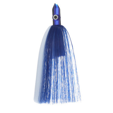 Dredge Lure Head Blue Head, Blue & White - Condition:New / Dredge Fishing / Fish Razor. Blue Head with Blue/White Skirt.