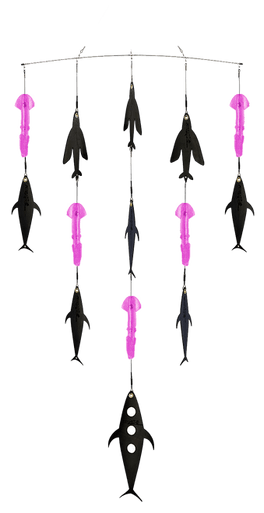 Spreader Bar with FlapZ and Squid - Condition:New / Flapz / flying fish. A premium spreader bar that mixes quality components with proven, effective teaser baits.