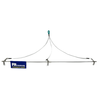 24" Braced Spreader Bar - Condition:New / Flapz / flying fish. A heavy-duty spreader bar which is a great platform to make dozens of teasers.