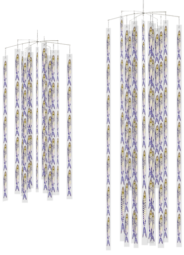 StripZ  6/pk - Condition:New / fish strips / fishing dredge. Highly effective mylar strip teasers for use on dredges and spreader bars.