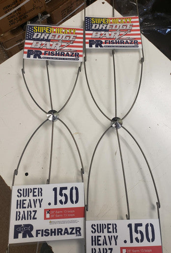 Super Heavy Dredge Bar - Condition:New / Dredge Fishing / Fish Razor. The newest dredge bar in the Fish Razr family.